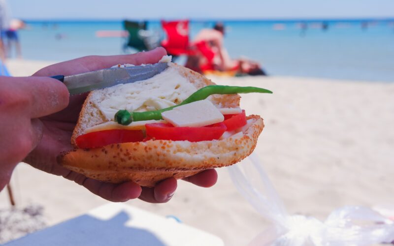 malta beach food