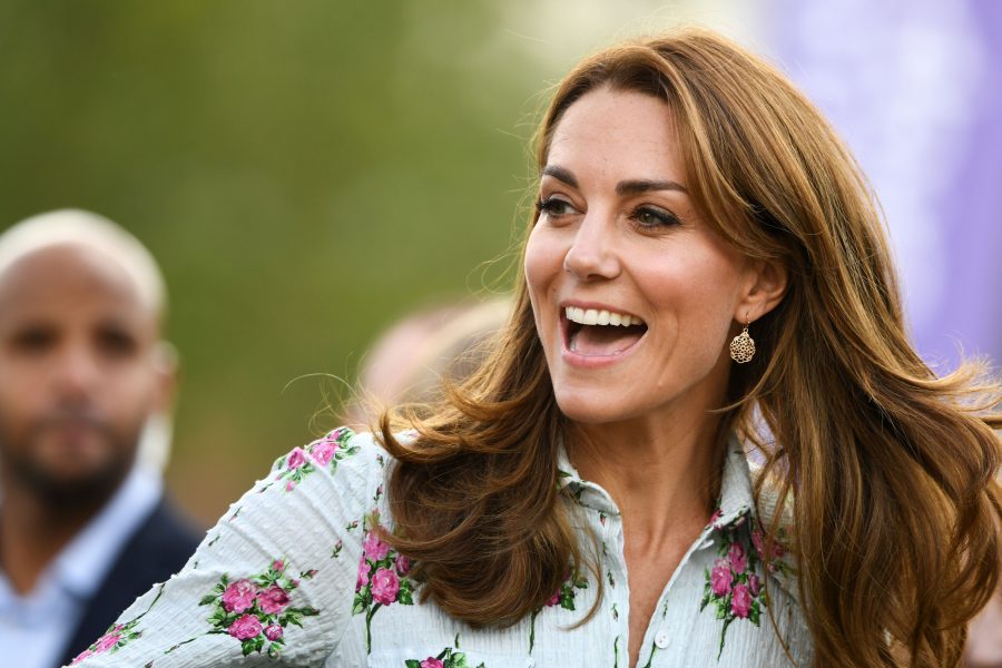 Why are people surprised to finally see Kate Middleton again?