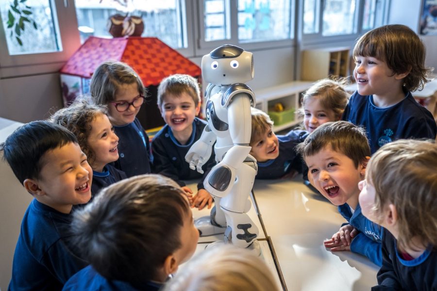 ‘Will our children have to work with robots? Most probably yes’
