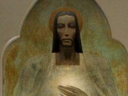 The Sacred Heart of Jesus - head and shoulders