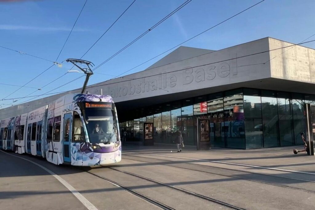 A Basel tram