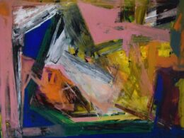 An abstract painting
