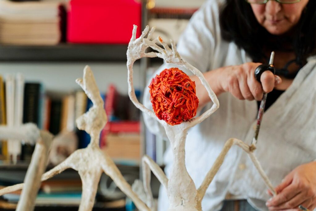 Works in progress by Liliana Fleri Soler
