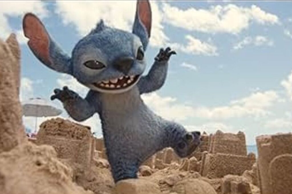 Stitch from the live action remake of Lilo and Stitch