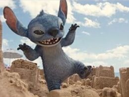 Stitch from the live action remake of Lilo and Stitch