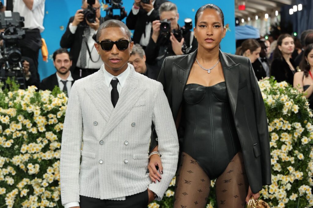 Pharrell Williams and wife