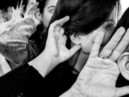 Women listening