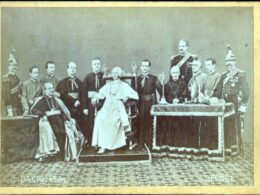 An old photo of a group of people