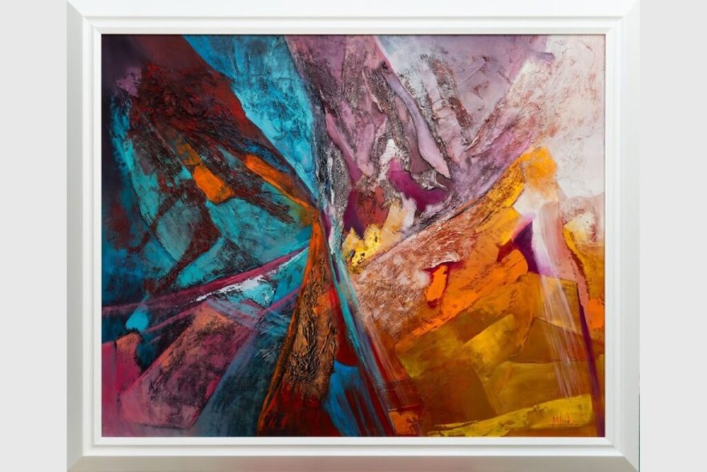 an absract painting