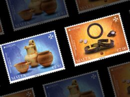 Two postage stamps