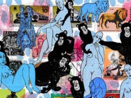 small apes, nudes and fetuses