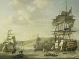 17th century ships off Algiers