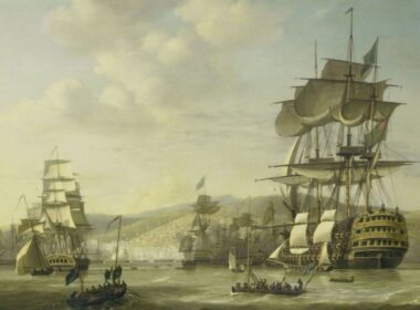 17th century ships off Algiers