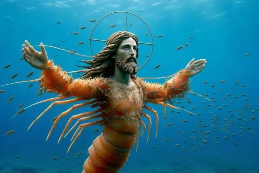 Facebook's Shrimp Jesus