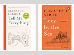 The books covers of Lucy by the Sea and Tell Me Everything