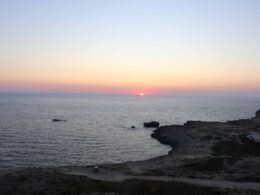 Sunset at Dwejra