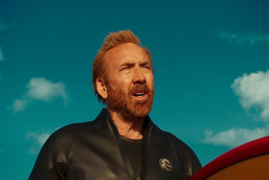 Nicolas Cage in The Surfer