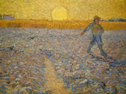 Vincent van Gogh’s ‘Sower at Sunset’ painting.