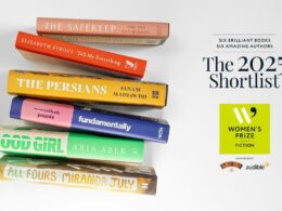 A pile of the six shortlisted titles