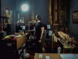 An installation of an archive