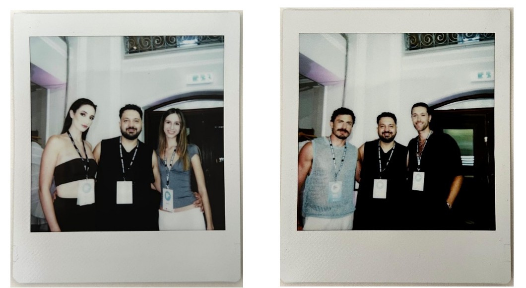 Marco Parascandolo and models.