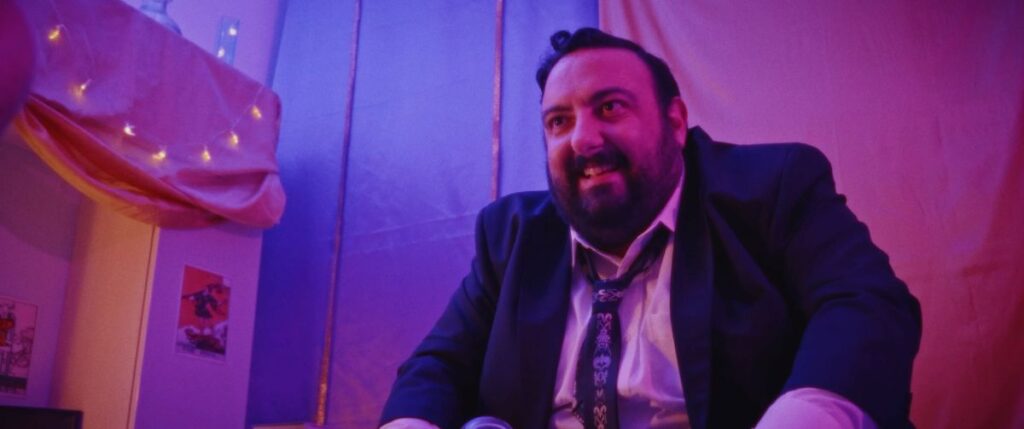 Actor Bernard Satariano in The Clairvoyant