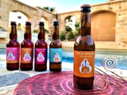 Bottles of Kombucha