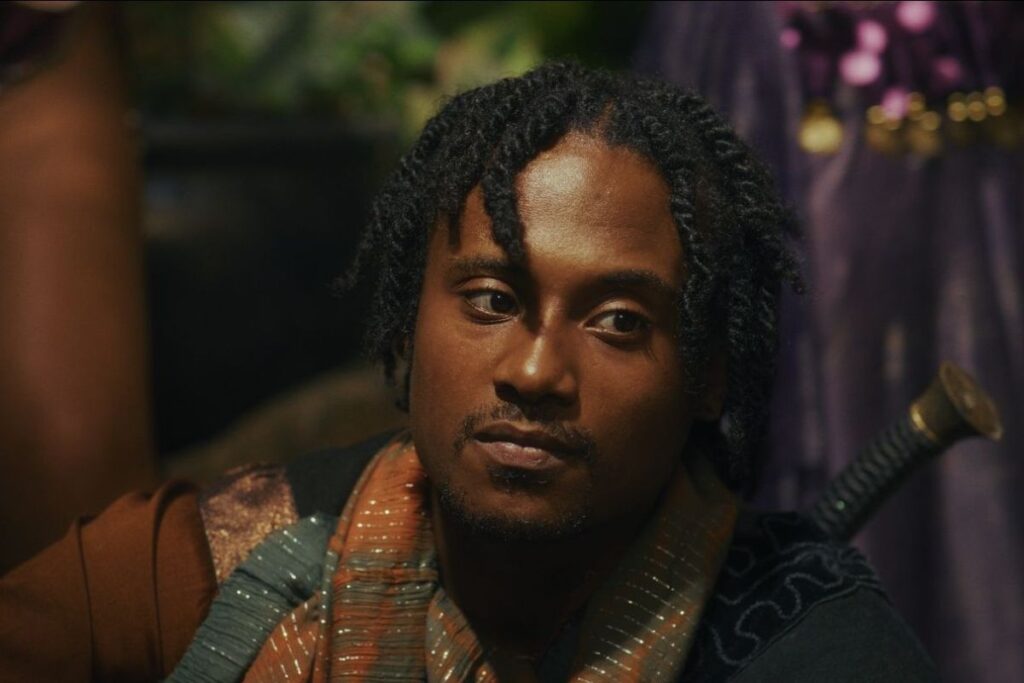 The face of one of the kings