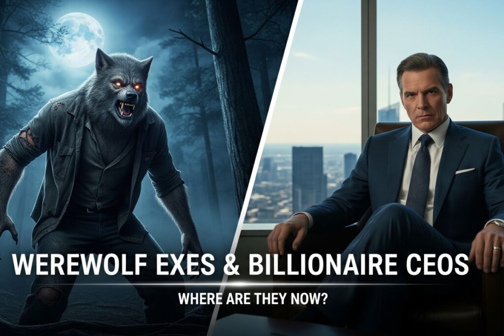 An imagined screenshot of a programme olf Exes and Billionaire CEOS