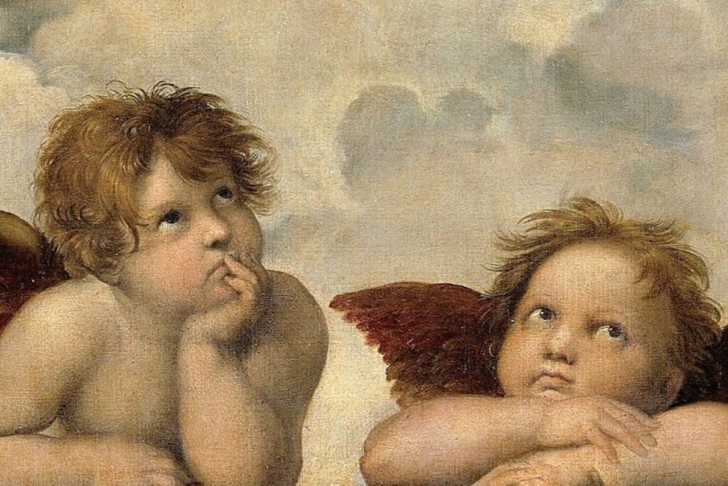 Raphael, Sistine Madonna (detail)