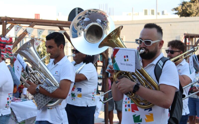 players in a brass band