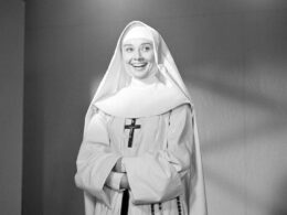 Audrey Hepburn shooting The Nun’s Story, 1958