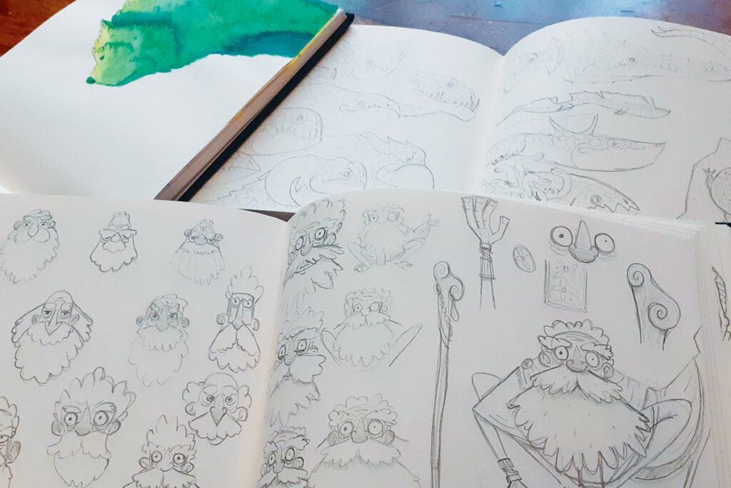 Sketches by Matt Stroud