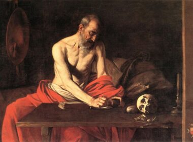 Michelangelo Merisi da Caravaggio, ‘St Jerome Writing’, 1607-1608, St John’s Co-Cathedral