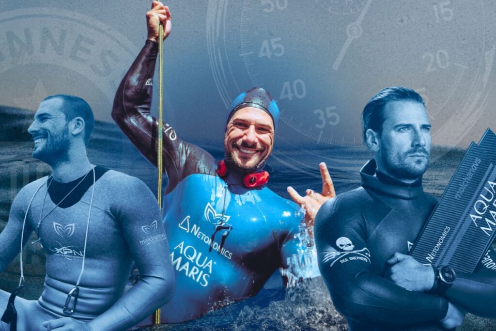 Croatian freediver Vitomir Maričić