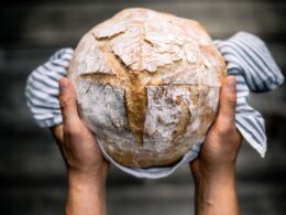 A sourdough loaf