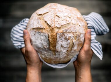 A sourdough loaf