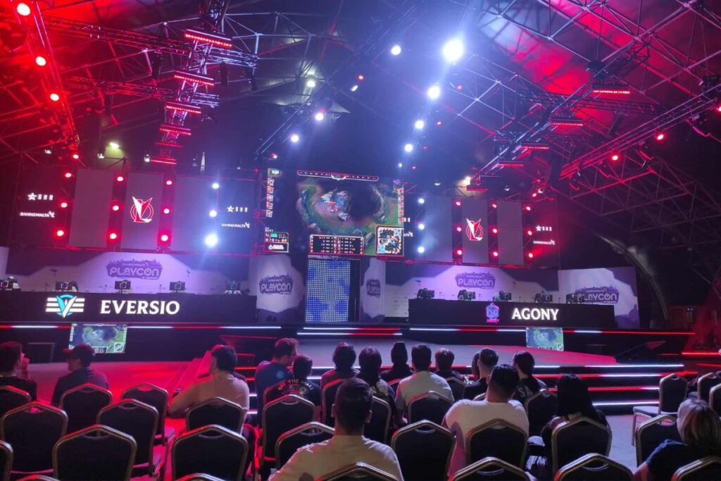 Playcon 2025 esports arena