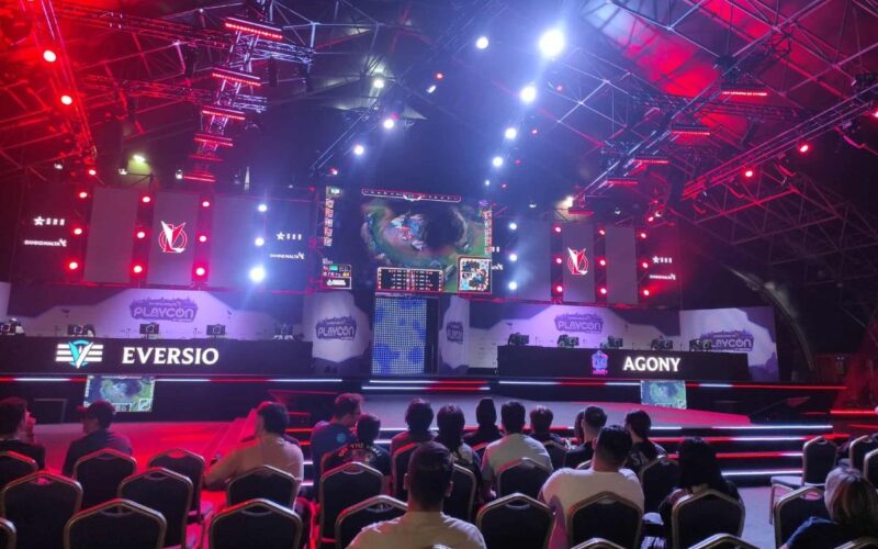 Playcon 2025 esports arena