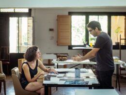 Justin Falzon during one of the sessions in Gozo. Photo: Elisa von Brockdorff